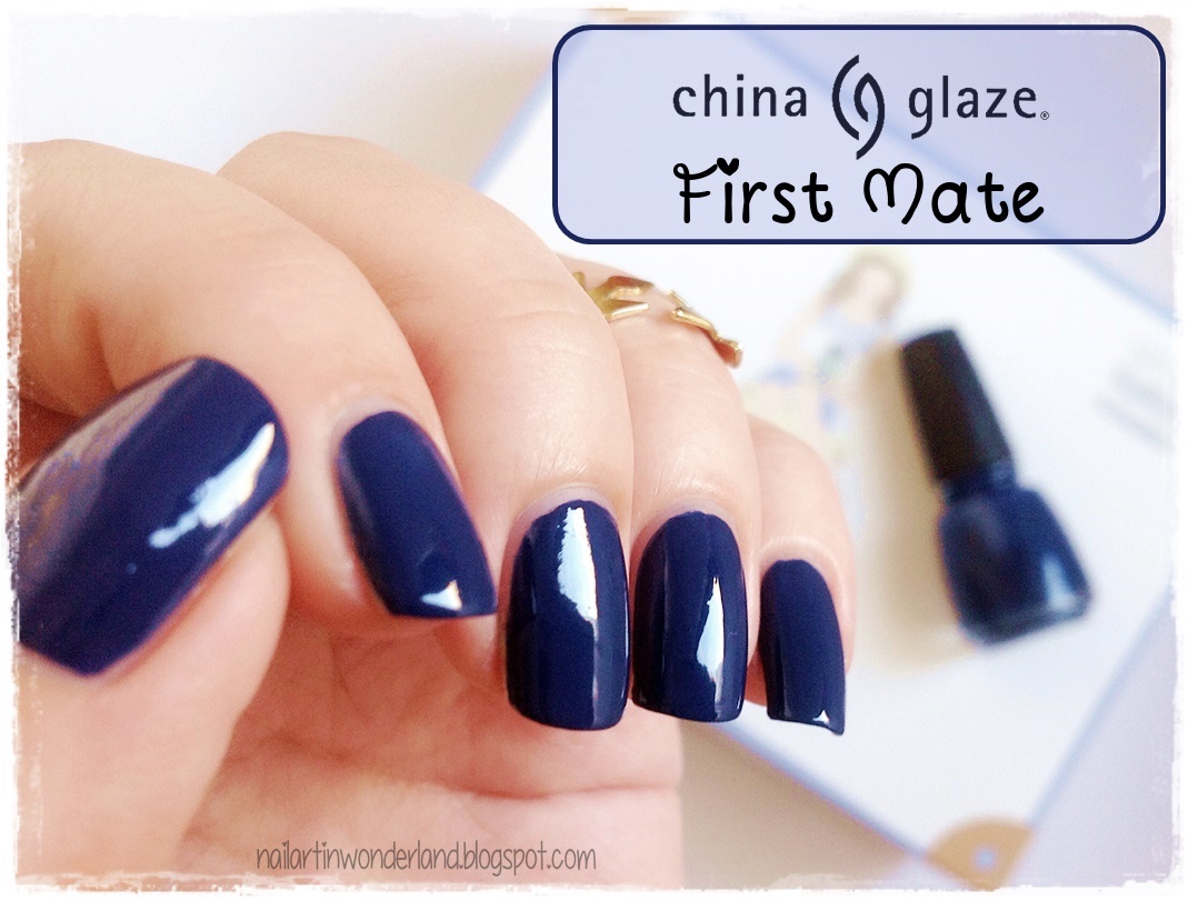 5. China Glaze "First Mate" Nail Polish - wide 1