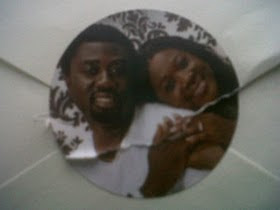 A Glance At Mercy Johnsons Wedding Invitation! 1