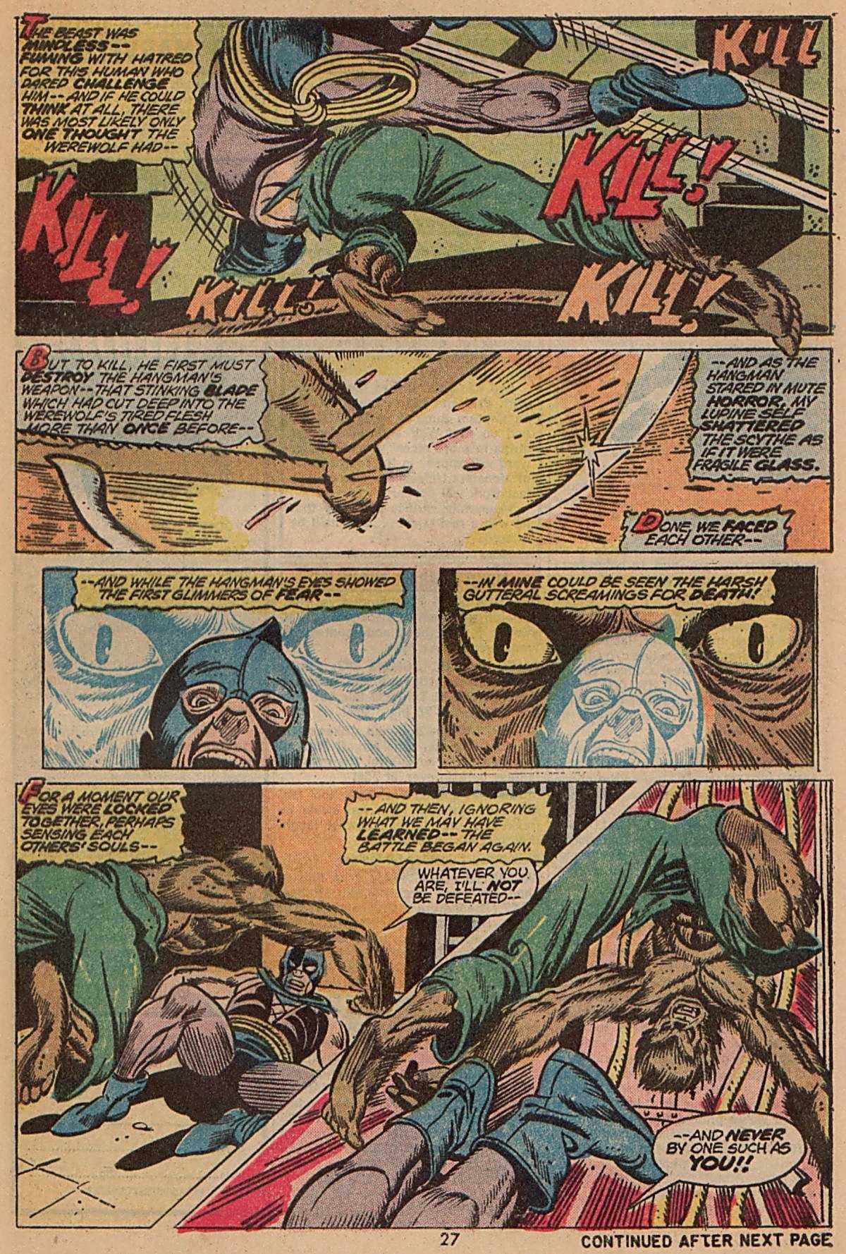 Read online Werewolf by Night (1972) comic -  Issue #12 - 18