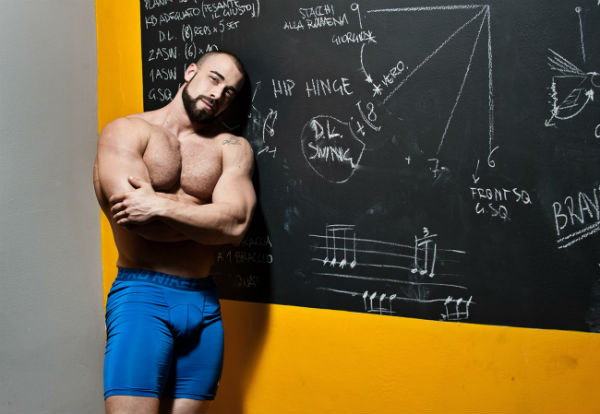 Marco Da Roit Shirtless by Roberto Chiovitti