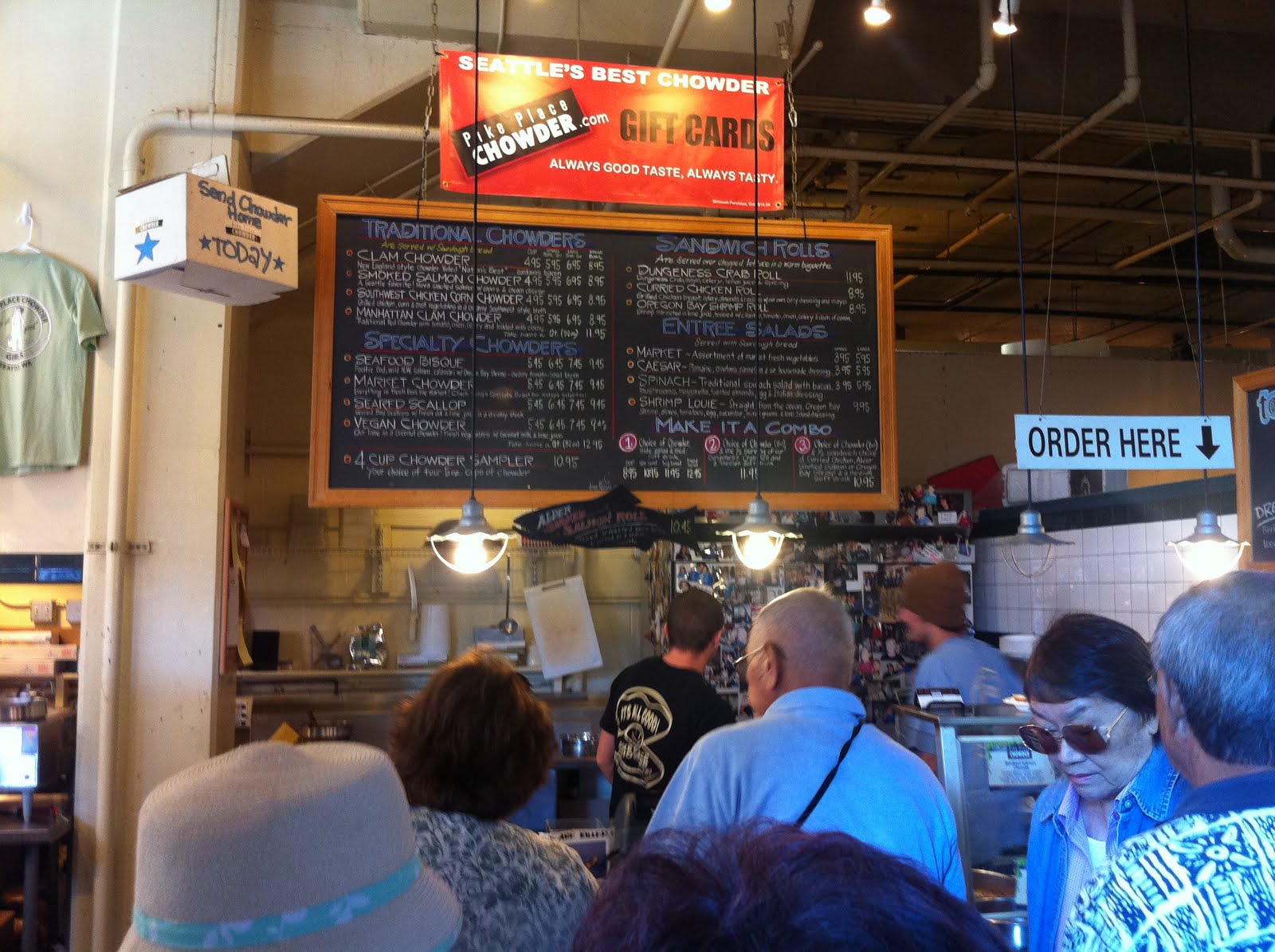 GREAT EATS HAWAII PIKE PLACE CHOWDER SEATTLE, WASHINGTON