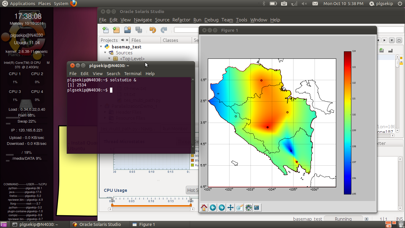 栄壮 A6: Installing Matplotlib Basemap 1.0.1 on Ubuntu 11.04 64bit