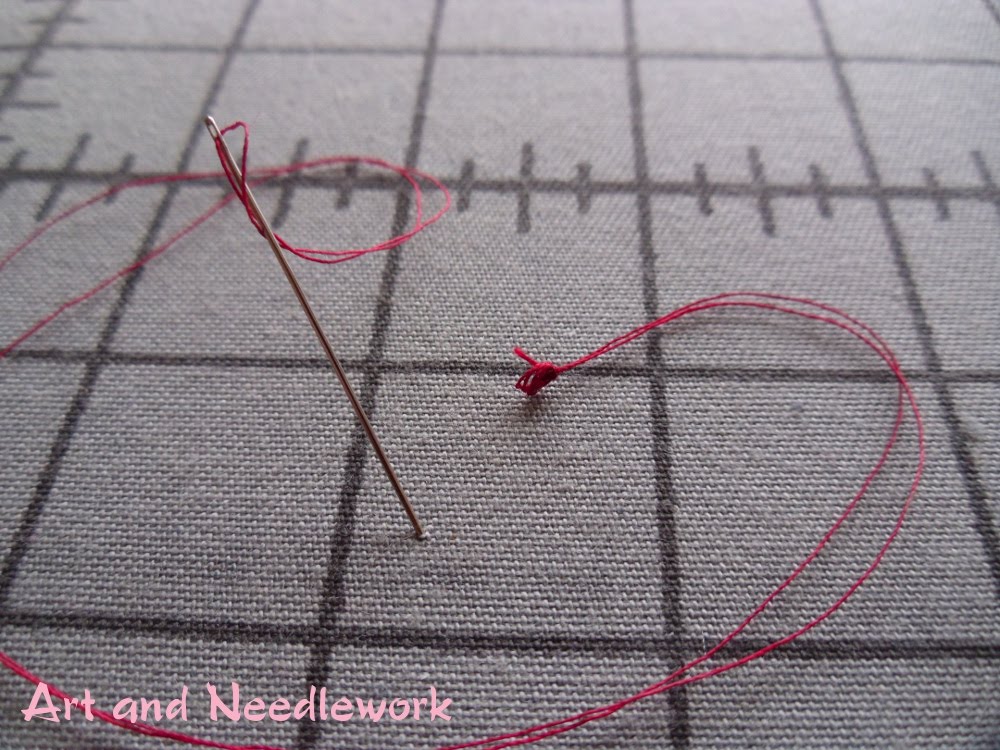 Art and Needlework by Rebekah 3/05/11 Tutorial Threading a Needle