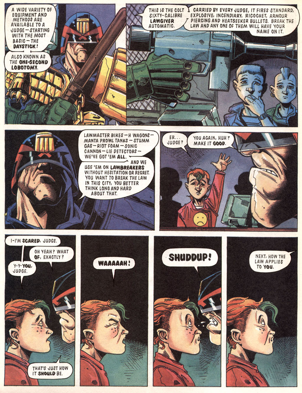 Read online Judge Dredd: The Complete Case Files comic -  Issue # TPB 16 (Part 1) - 177