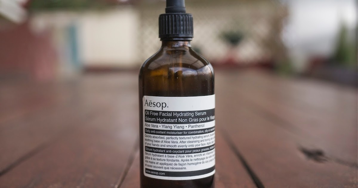aesop lightweight facial hydrating serum