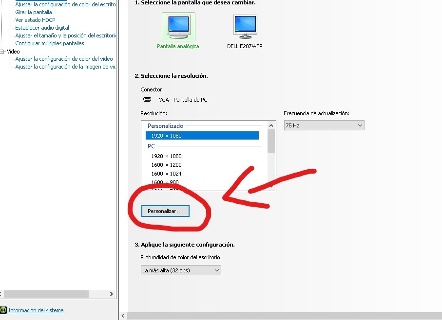 Como overclockear un monitor / esto es posible? / Panel de Nvidia