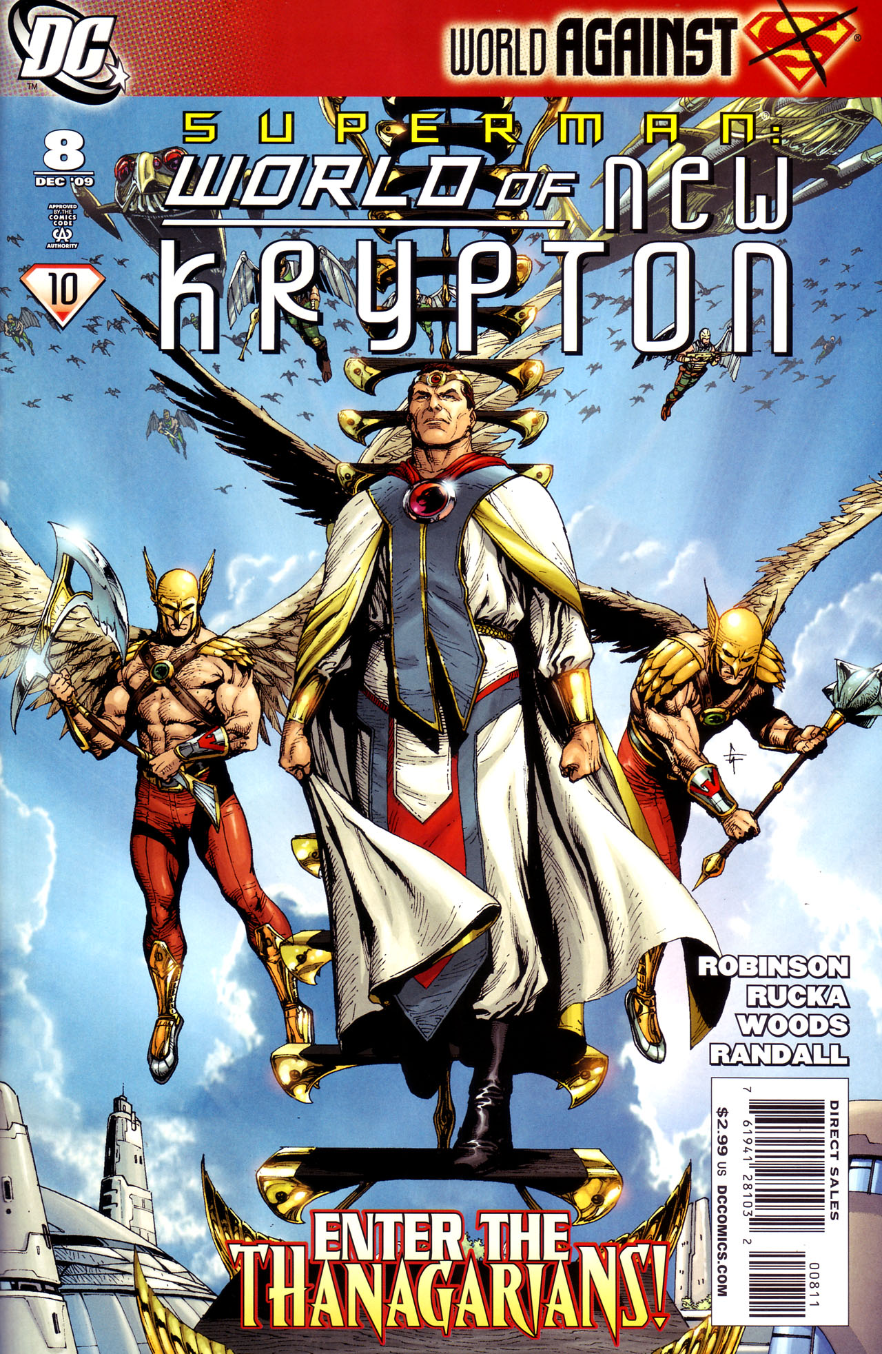 Read online Superman: World of New Krypton comic -  Issue #8 - 1