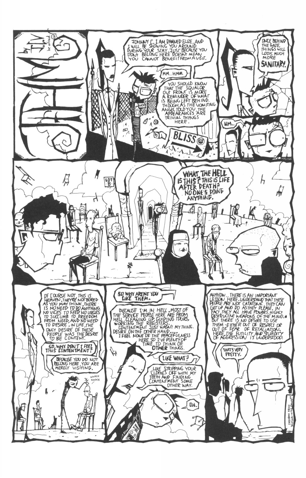 Read online Johnny the Homicidal Maniac comic -  Issue #6 - 7