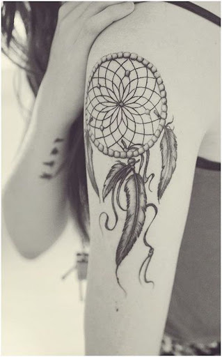 Simples dreamcatcher tatuagem