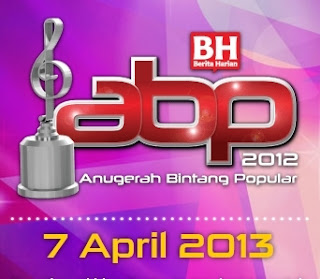 Senarai Pemenang Anugerah Bintang Popular ABPBH 2012