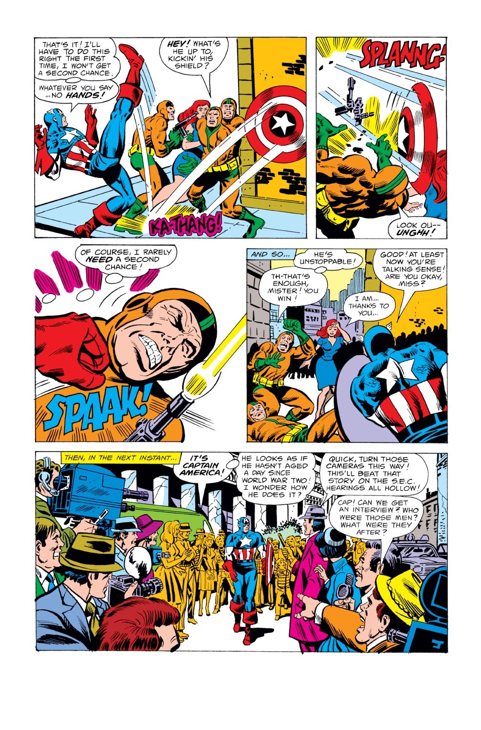Read online Captain America (1968) comic -  Issue #243 - 7
