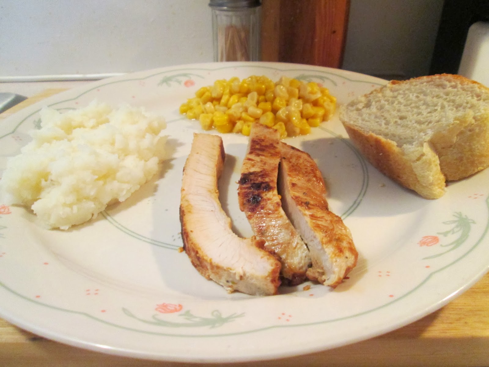 Diab2Cook Seasoned Turkey Breast Steak w/ Steam Crisp Sweet Corn