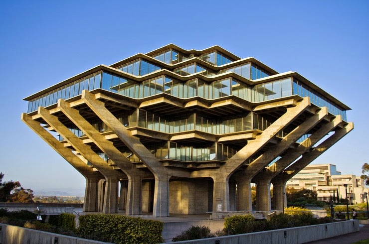 30. Geisel Library, California, USA - 31 Incredible Libraries and Bookstores Around the World