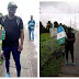 Man who trekked for APC in 2015 begins another trekking from Lagos to Abuja