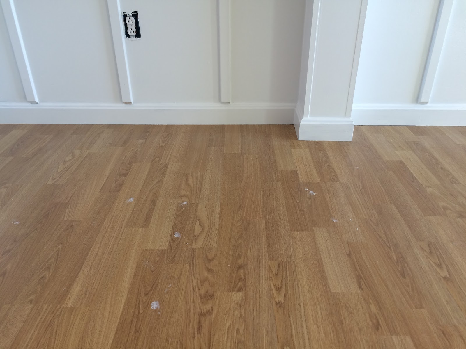 The Hobson Homestead How To Get Paint Off Of Laminate Floors