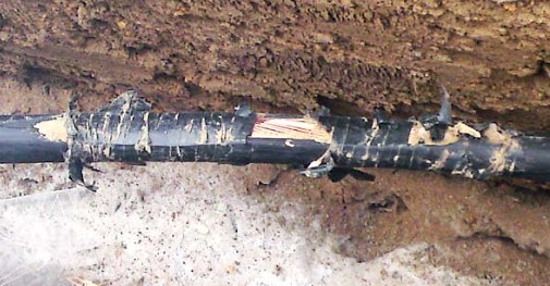 Обзор типовых мест повреждения кабеля при строительстве и эксплуатации линий связи