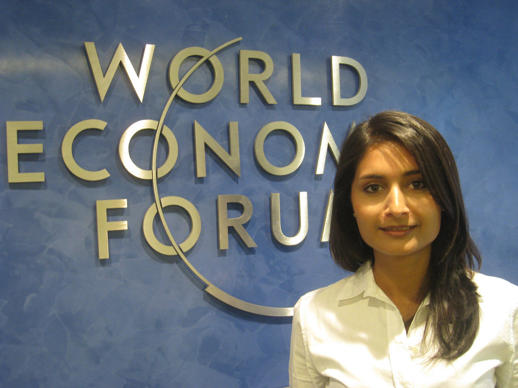 Haqs Musings Pakistans Saadia Zahidi Leads World Economic Forums Gender Parity Effort pic