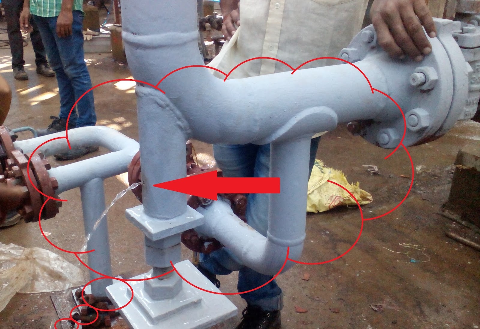 How To Use A Ridgid Pipe Threading Machine Elbow Pipe Support