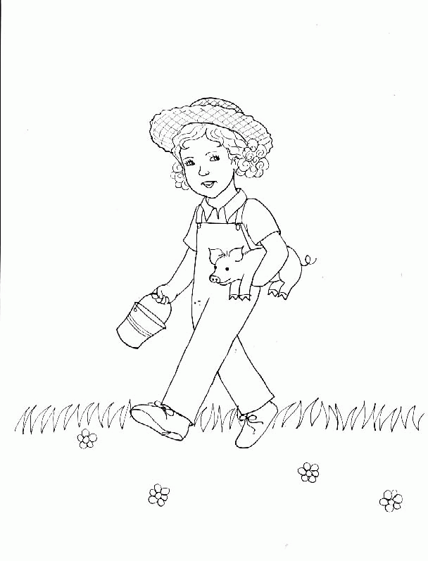 Kids Page: Shirley Temple Coloring Pages