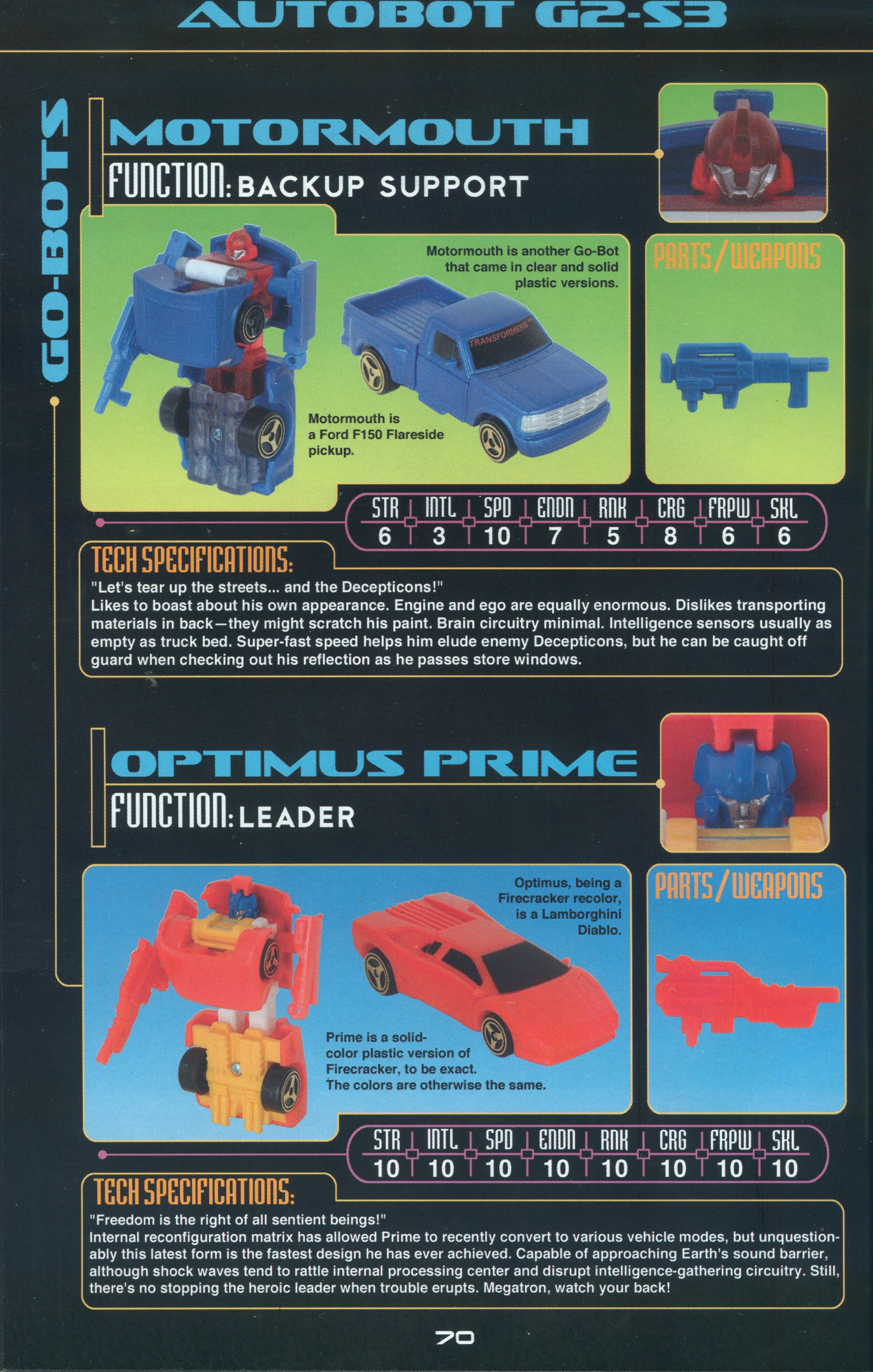 Read online Cybertronian: An Unofficial Transformers Recognition Guide comic -  Issue #6 - 72