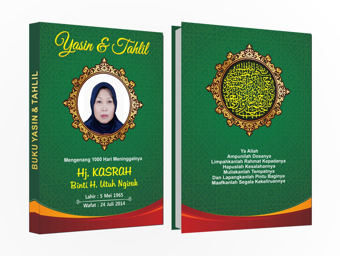 Desain Cover/Sampul Yasin terbaru aabmedia