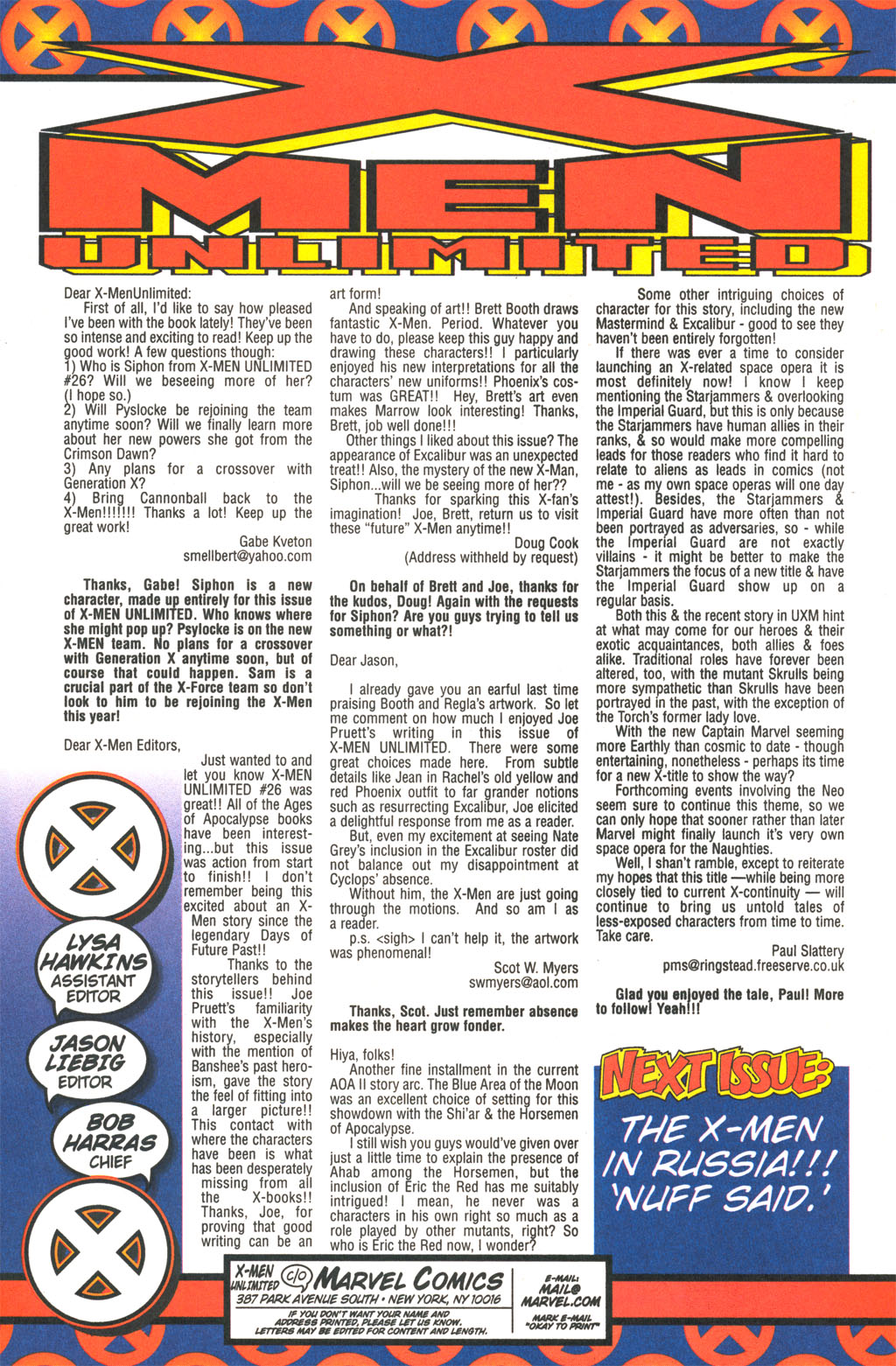 Read online X-Men Unlimited (1993) comic -  Issue #27 - 41