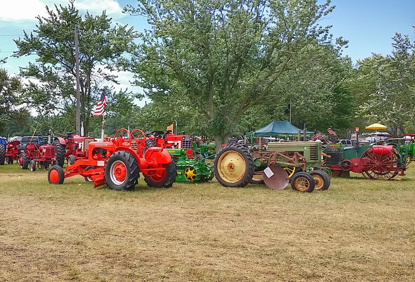 Images by Altered Art Vintage Tractors at the Threshermen's Show