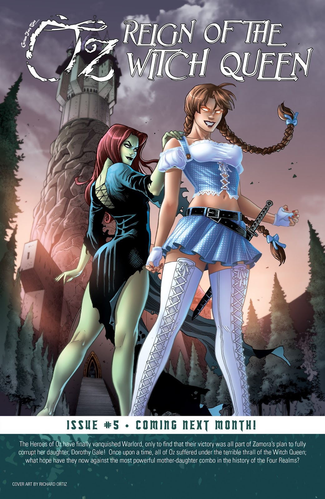 Read online Grimm Fairy Tales presents Oz: Reign of the Witch Queen comic -...