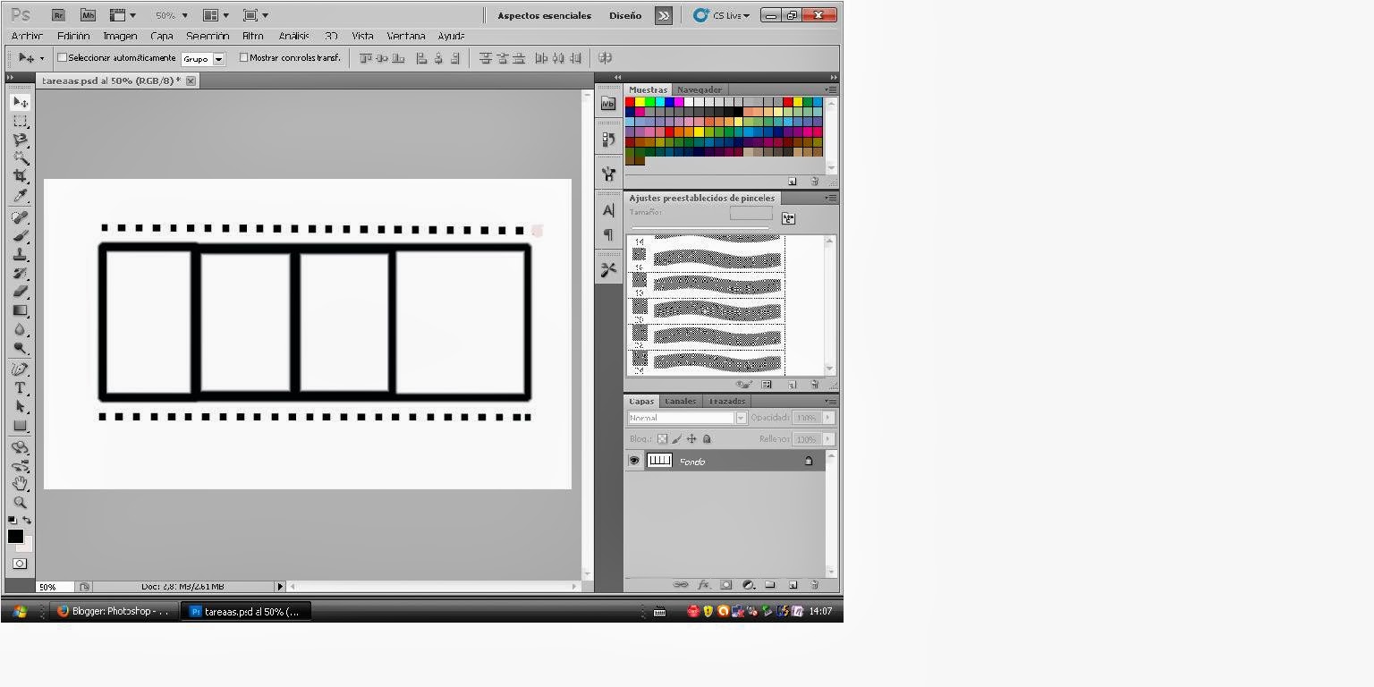 hacer un rollo de pelicula en