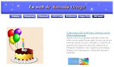 Web de Antonia Ortega