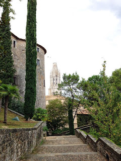 Medieval wall of Girona