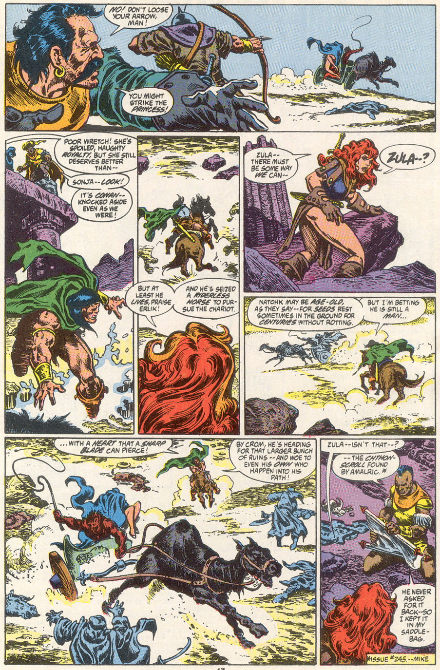 Read online Conan the Barbarian (1970) comic -  Issue #249 - 15