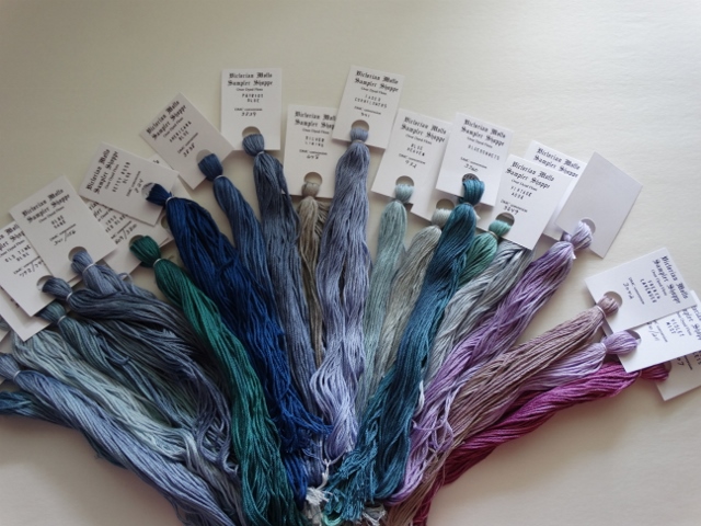 Kindred Stitcher Collection 20 yd skeins, gift boxed over dyed floss 12