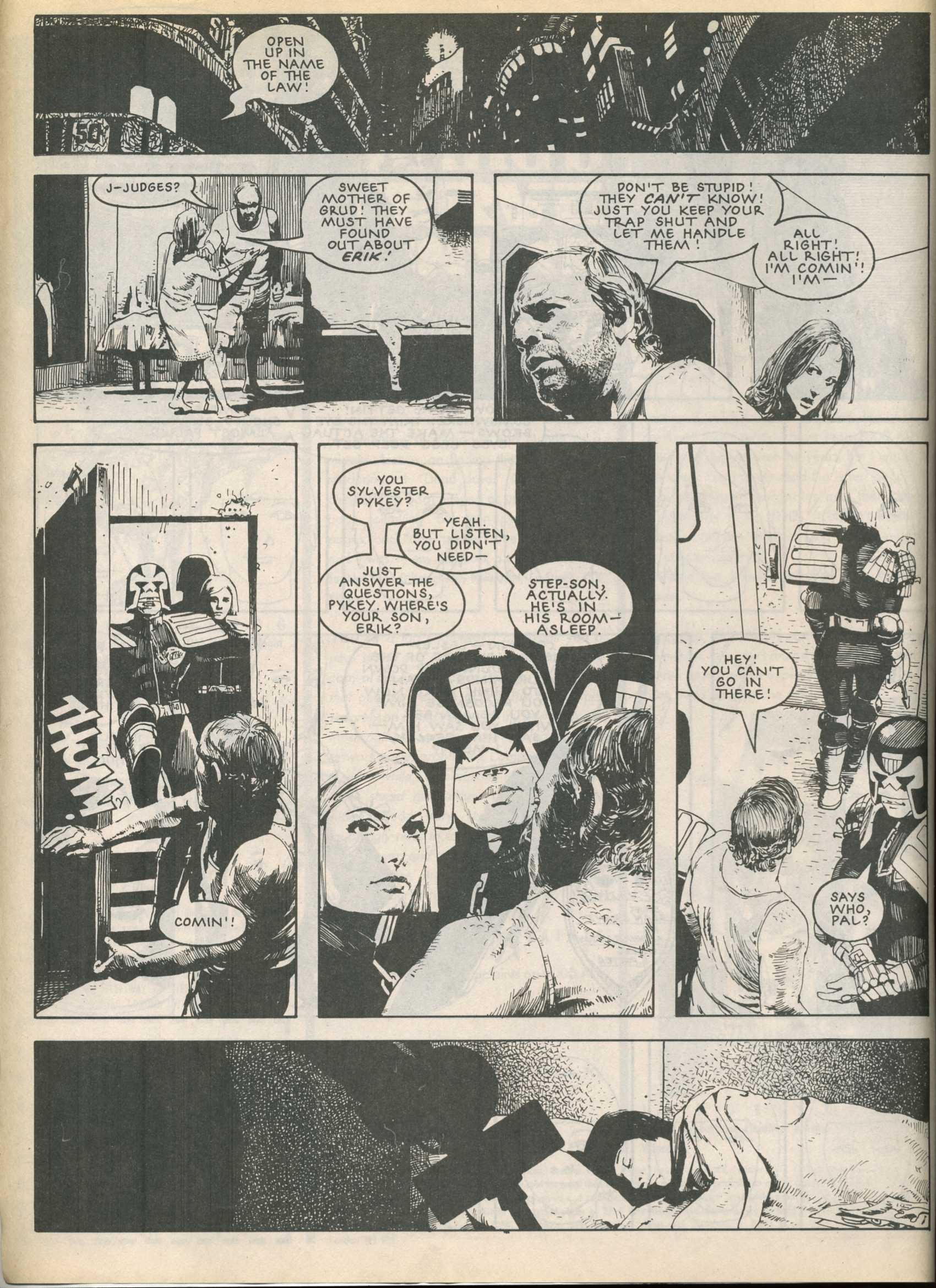 Read online Judge Dredd: The Complete Case Files comic -  Issue # TPB 13 (Part 1) - 186
