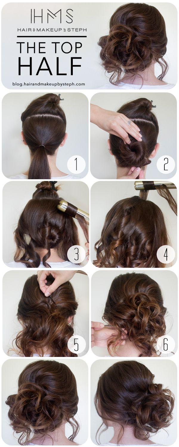 Step By Step Tutorial For Beautiful Hair Updos Enzofter Step By Step Tutorial For Beautiful Hair Updos Enzofter