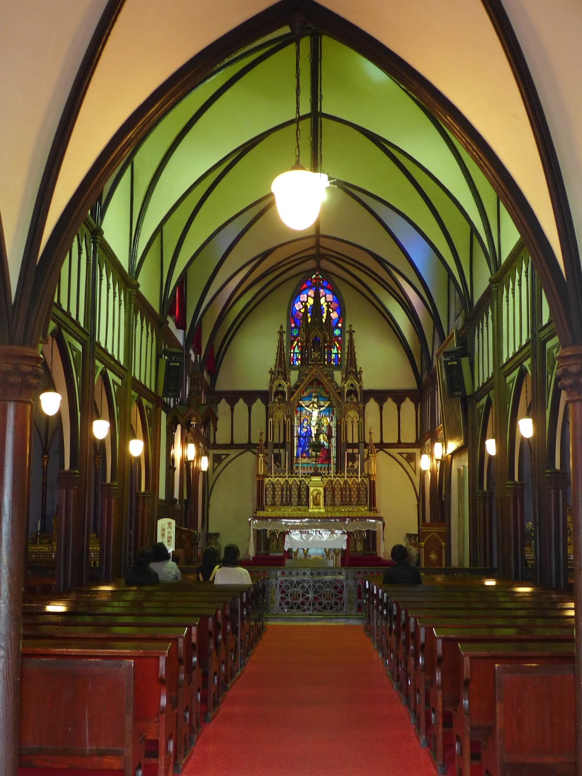 The oldest building of church in Japan, Oura Cathedral, Nagasaki city