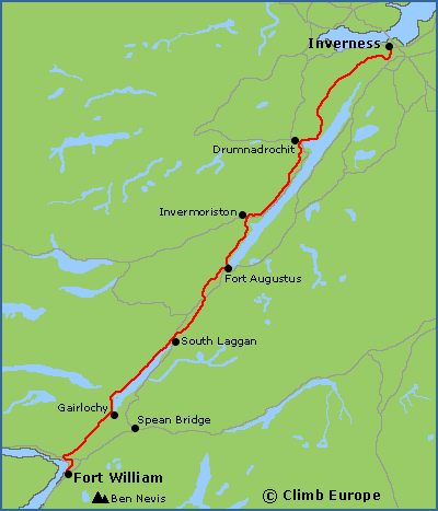 Our Great Glen Route