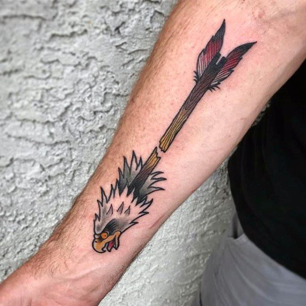 65 Meaningful Arrow Tattoo Designs For Men 2019