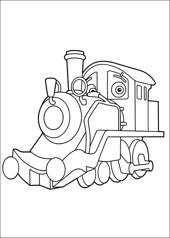 Dibujos animados para colorear: Chuggington para colorear