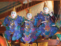 Cambodian puppets - Tonle Sap lake