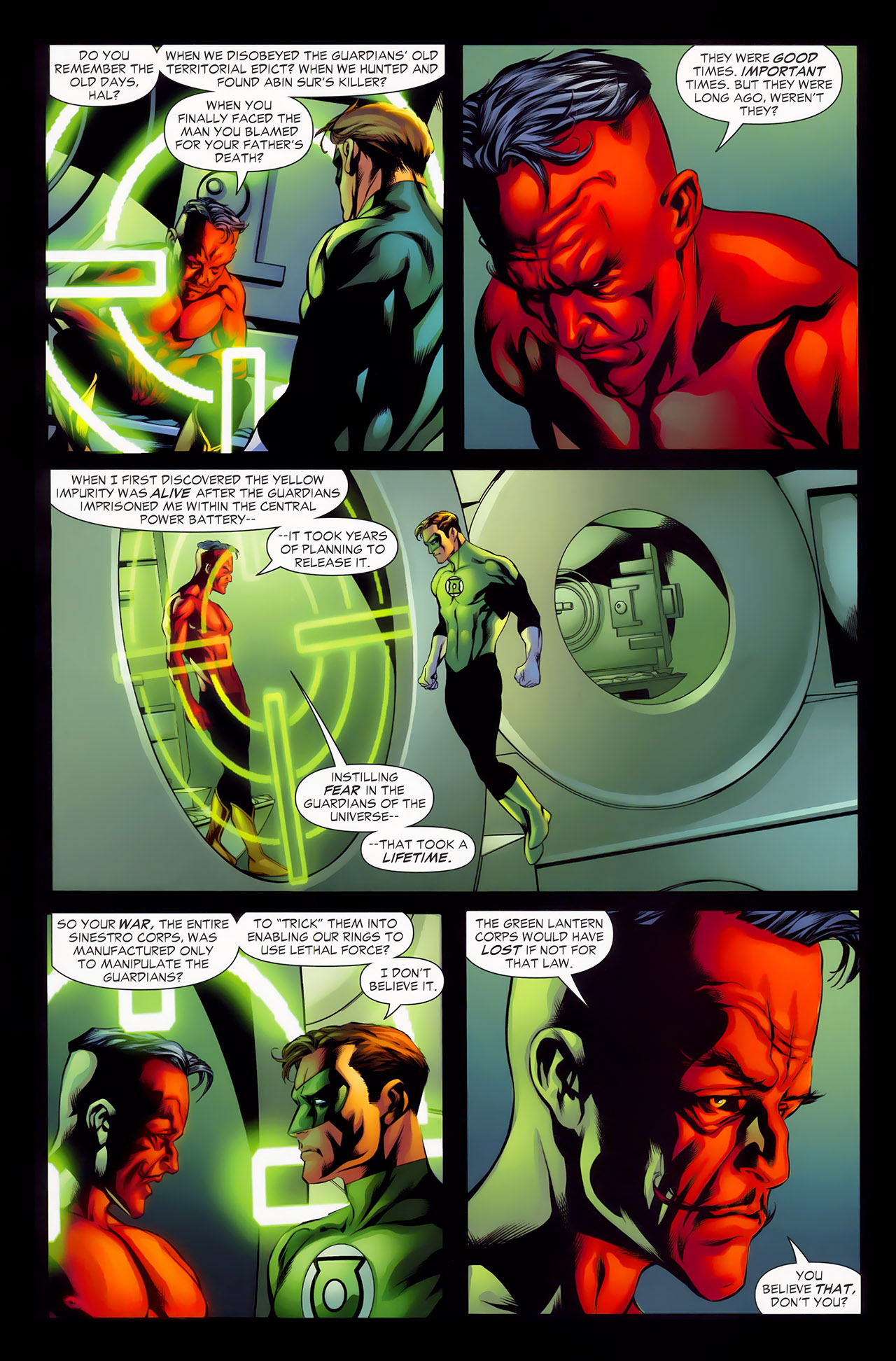 Read online Green Lantern (2005) comic -  Issue #26 - 6