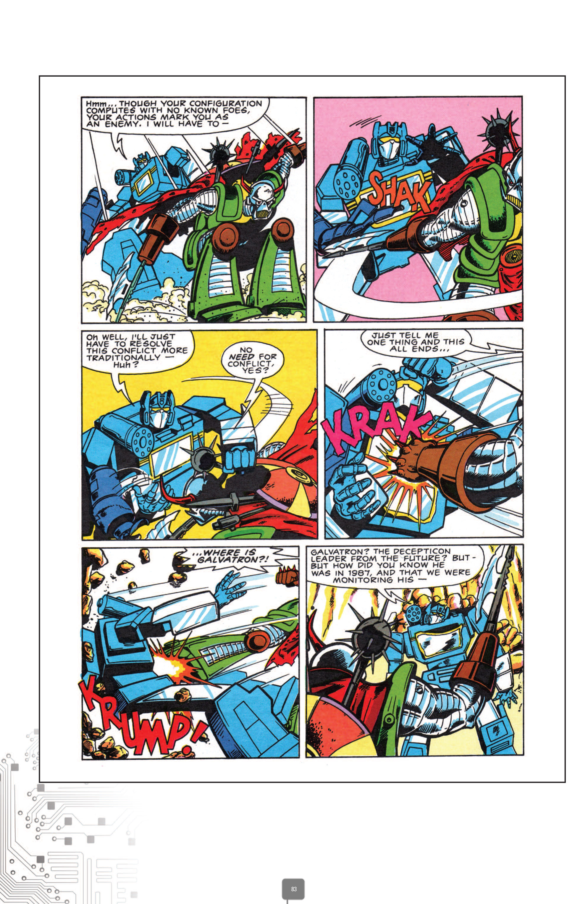 Read online The Transformers Classics UK comic -  Issue # TPB 4 - 83