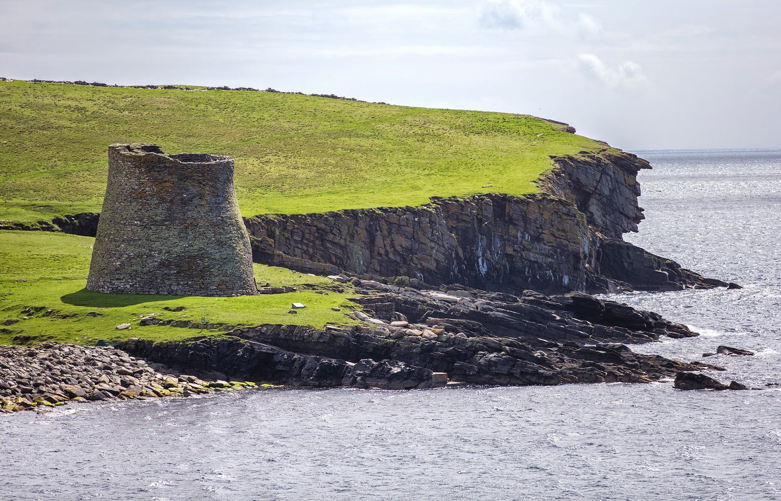 Mousa Broch, The Shetland Islands, Scotland Mousa Broch, The Shetland Islands, Scotland