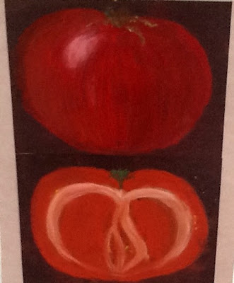 Art Intertwine - External/Internal Fruit and Vegetable Drawing