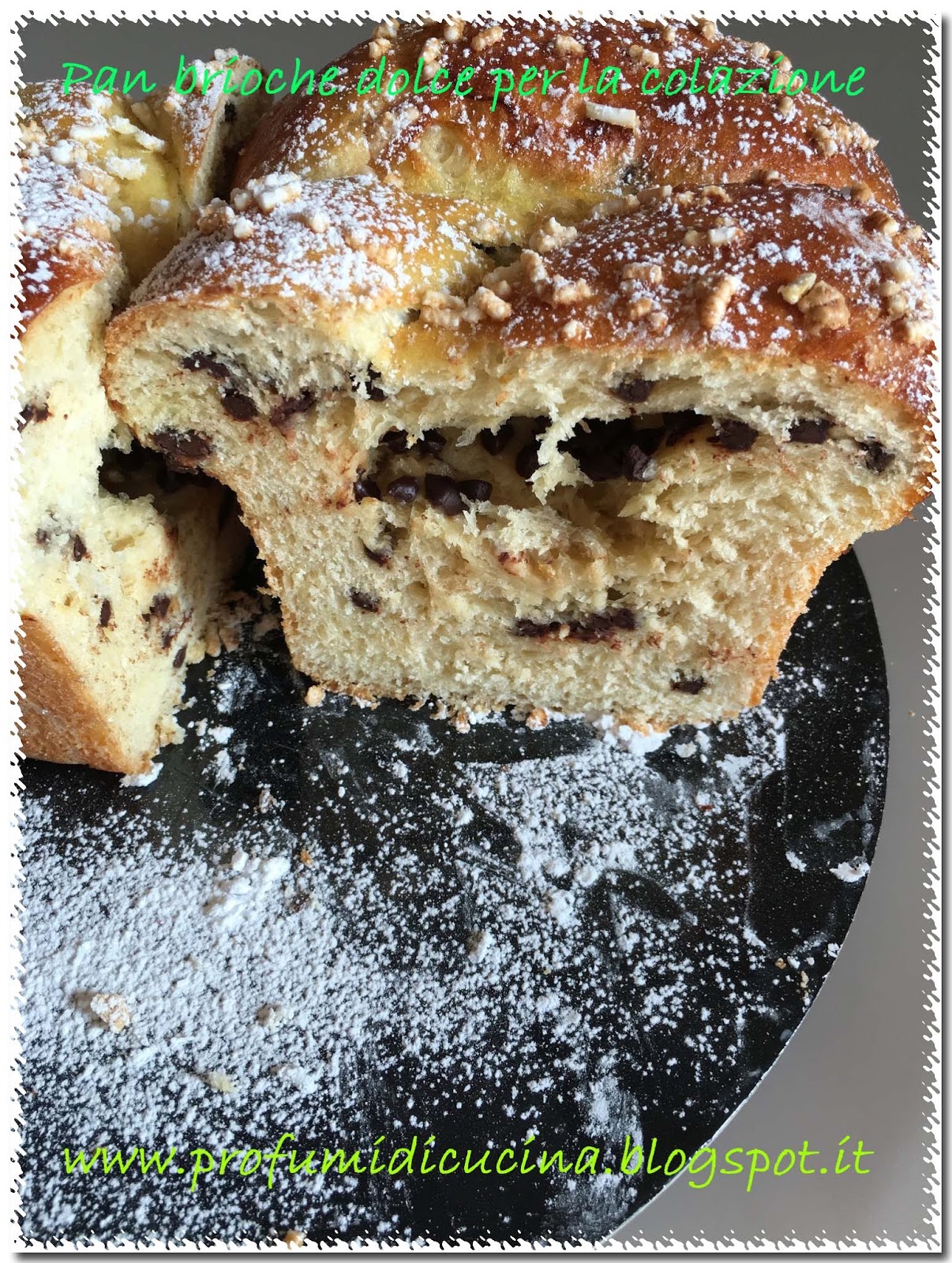 Pan brioche dolce per la colazione da Profumi di cucina su Akkiapparicette