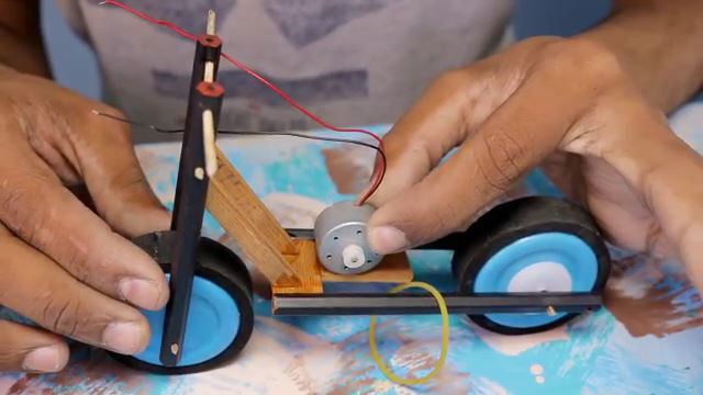 Membuat Roda Basikal Mainan