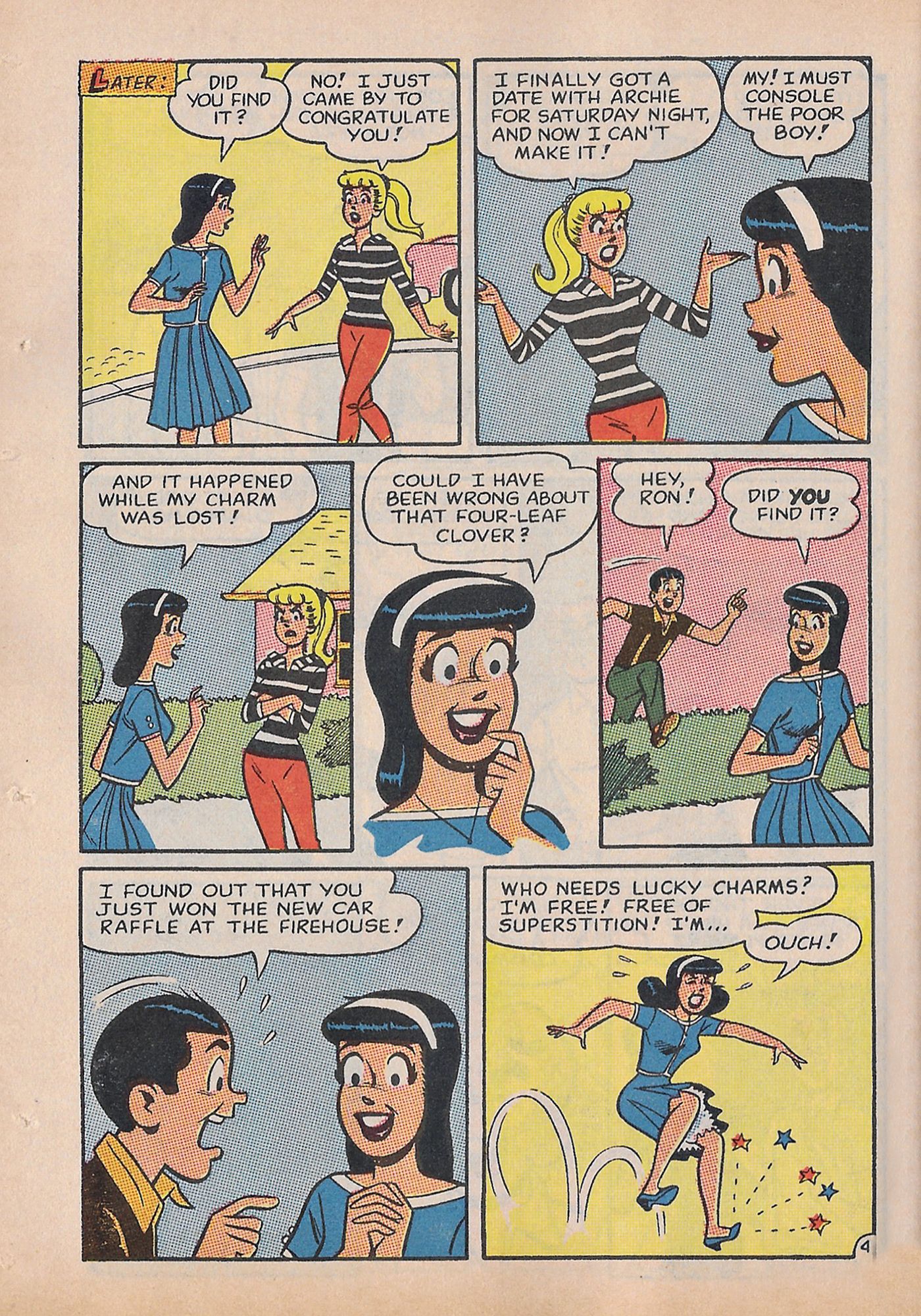 Read online Betty and Veronica Digest Magazine comic -  Issue #51 - 123