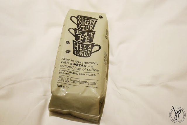 bag of coffee beans