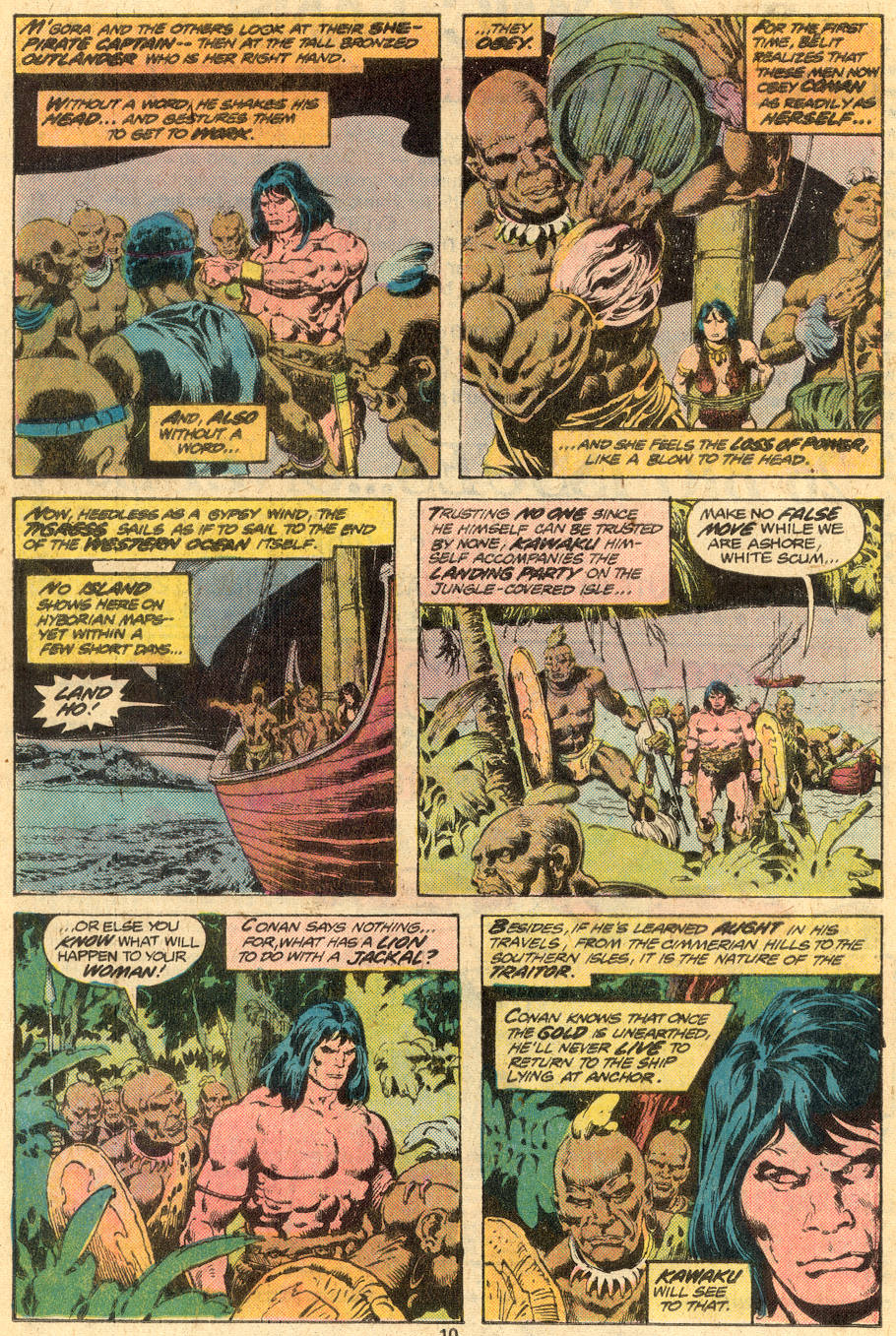 Read online Conan the Barbarian (1970) comic -  Issue #73 - 7