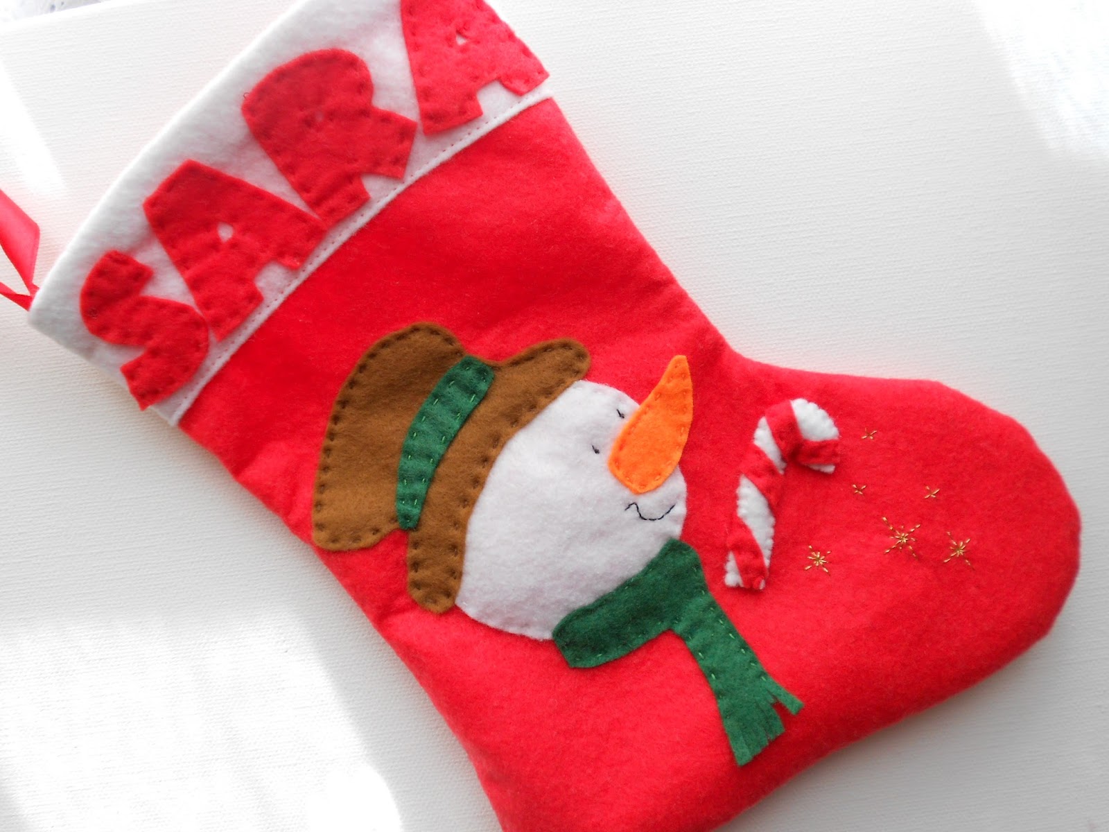 Maríamanual: Botas navideñas